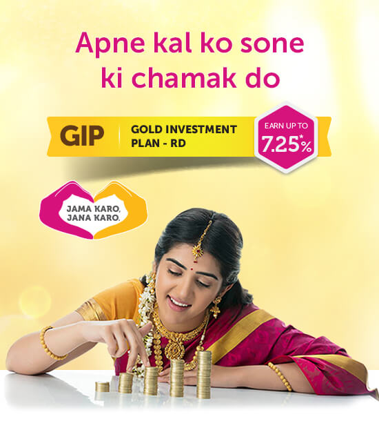 GOLD INVESTMENT PLAN-RD - Jana Bank GOLD INVESTMENT PLAN-RD - Jana Bank